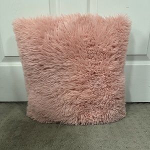 Pink Fluffy pillow